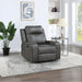 Forrest - Recliner Chair With Tufted Upholstery - Gray Furniture Max
