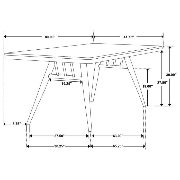 Paloma - Rectangular Dining Set Furniture Max