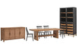 Lindon - Trestle Dining Table Set Magnussen Furniture