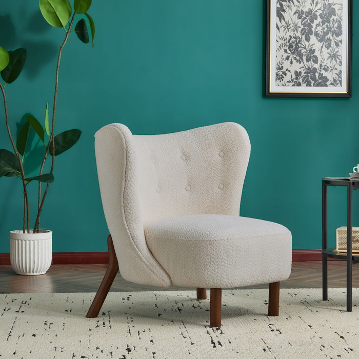 Bella - Modern Upholstered Armless Accent Chair