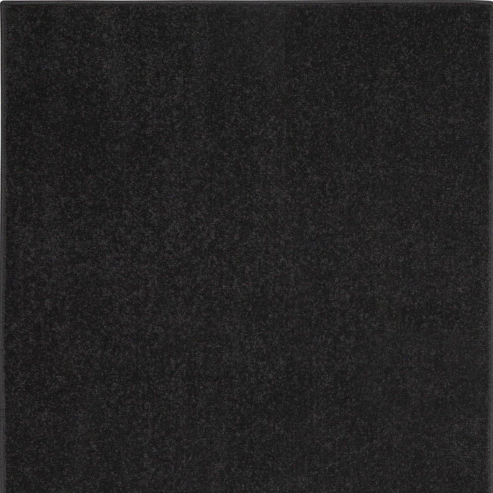 2' X 4' Non Skid Indoor / Outdoor Runner Rug - Black