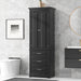 Storage Cabinet With 3 Drawers For Bathroom Hearth and Haven