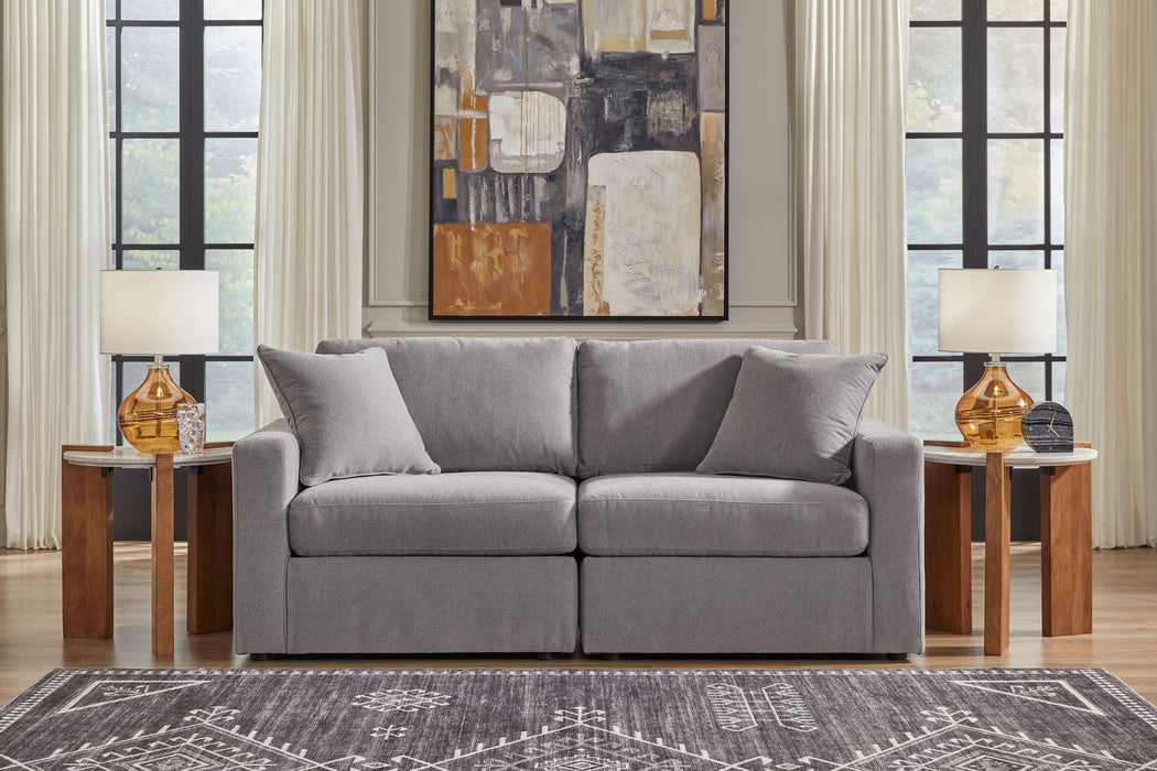 Modmax - Straight Sectional - Granite Signature Design by Ashley®