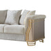 Chateau - Loveseat - Cream / Brown Matrix Furniture Group