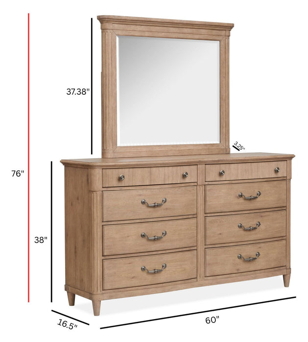 Harmony Heights - Double Drawer Dresser Magnussen Furniture