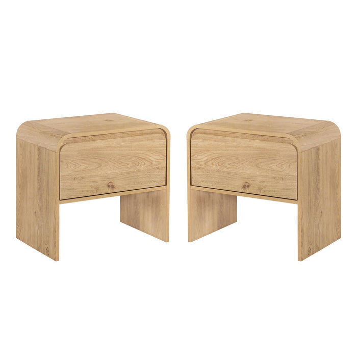 Mara - One Drawer End Table / Bedside Table