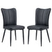 Minimalist Style Minimalist Dining Chairs With Metal Legs Home Essentials