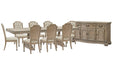 Marisol - Extendable Trestle Dining Table Set Magnussen Furniture