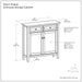 Warm Shaker - Entryway Storage Cabinet - Brown Simpli-Home