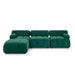 Modular Sectional Sofa, Button Tufted Design With Diy L-Shaped Layout, Reversible Ottoman Home Essentials