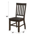 Maisha - Side Chair (Set of 2) - Rustic Walnut ACME