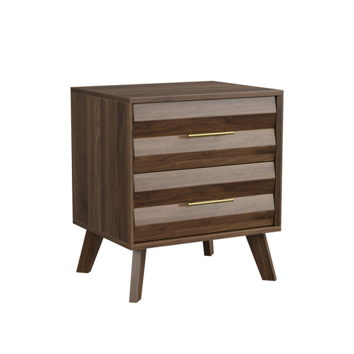 Medieval Double Drawer Bedside Table Home Essentials
