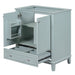 Modern Bathroom Vanity Base Only With Doors And Drawer Hearth and Haven