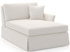 Madison - Skirted Chaise RAF, Special Order - White Universal Furniture