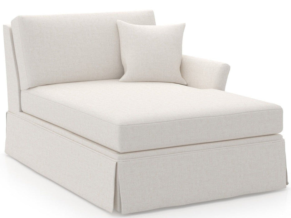 Madison - Skirted Chaise RAF, Special Order - White Universal Furniture