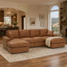 Sectional With 2 Ottomans Home Essentials