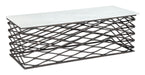Duchess - Coffee Table - White / Antique Bronze Zuo Modern