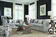 Tinley Park - Round Accent End Table - Dove Tail Gray Magnussen Furniture