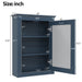 Wall Mounted Bathroom Storage Medicine Cabinet For Over Toilet With Mirror Hearth and Haven