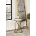 Balboa - Round Accent Side Table With Sculptural Base - White Furniture Max