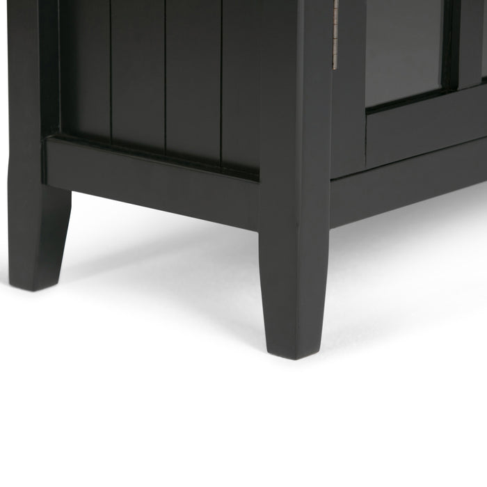 Acadian - Medium Storage Cabinet - Black