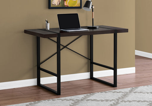 Computer Desk For Home Office, Laptop, Versatile Placement - Espresso 8th Street