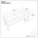 Carlson - Ottoman Bench, Mid Century Design Simpli-Home