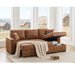 Upholstered Sectional With Pull-Out Bed And Chaise Storage Home Essentials