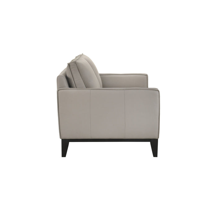 Aaron - Loveseat - Mist Gray New Classic