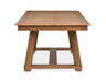 Woodward - Trestle Extendable Dining Table - Dark Clove Magnussen Furniture