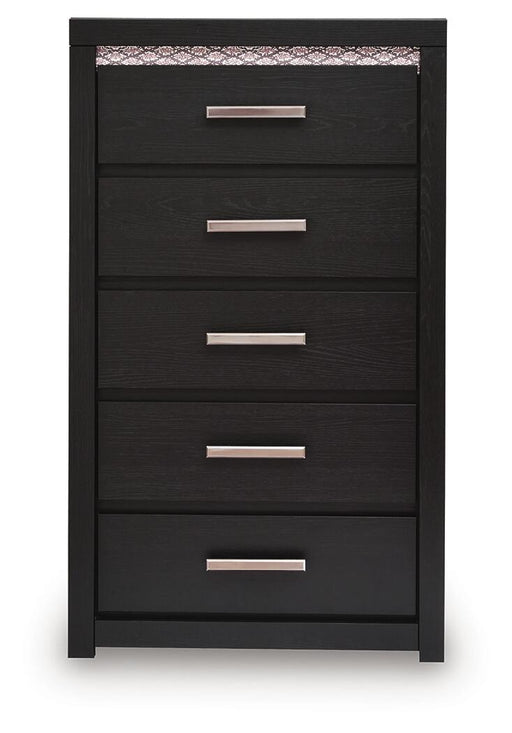 Brizmore - Five Drawer Chest - Black Signature Design by Ashley®