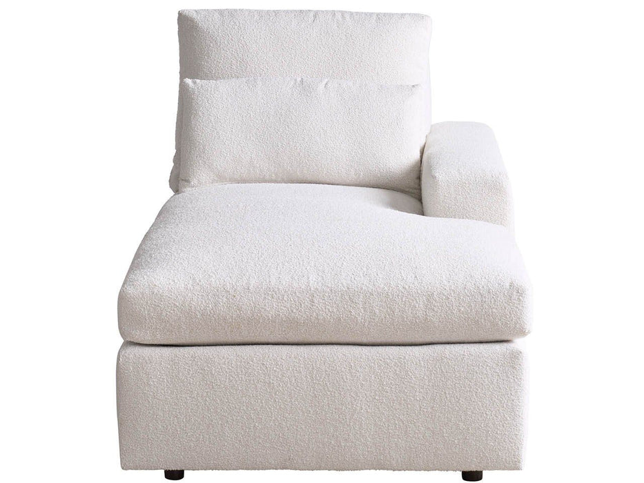Modern U Choose - Luxe Chaise RAF, Special Order - White