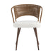 Farmhouse Style Wicker Dining Chair Home Essentials