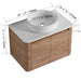 Wall Mounted Bathroom Vanity & Art Sink & 1 Soft Close Door Home Essentials