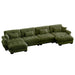 Super Comfort Oversized Modular Sectional Sofa With Movable Ottoman Home Essentials