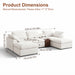 Modular Cloud Couch With Storage Console Home Essentials
