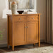 Warm Shaker - Entryway Storage Cabinet - Brown Simpli-Home
