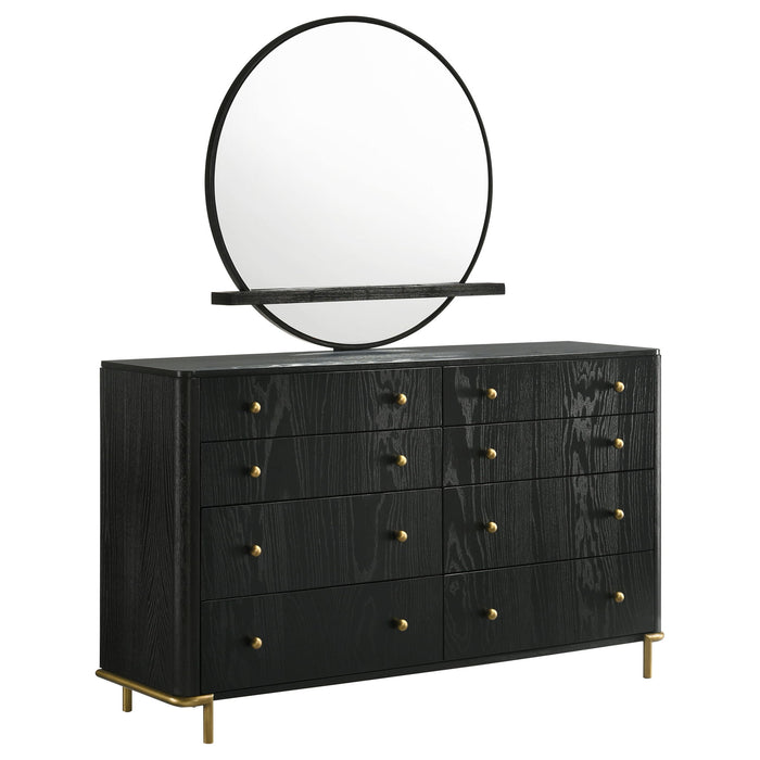 Benson - Dresser With Mirror Furniture Max