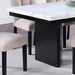 Dining Table For Kitchen - Black / White Home Essentials