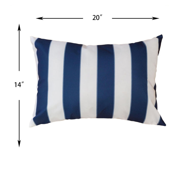 Horizon Stripe Pillow Outdoor & Indoor