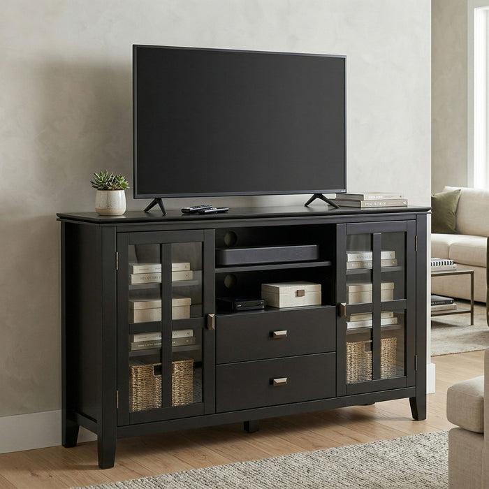 Artisan - Handcrafted, Tall TV Media Stand Simpli-Home