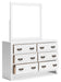 Binterglen - Dresser And Mirror - White Signature Design by Ashley®