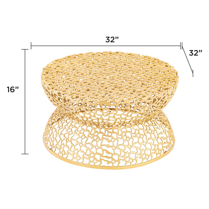 T3704-35 - Coffee Table - Gold Matrix Furniture Group