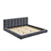 Upholstered Platform Bed Frame With Tufted Headboard Dreamland