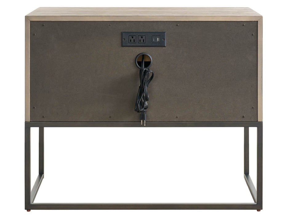 Dwell - Metal Base Nightstand