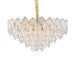 Michael Amini Lighting - Orlisse 18-Light Acrylic Chandelier - Gold Michael Amini