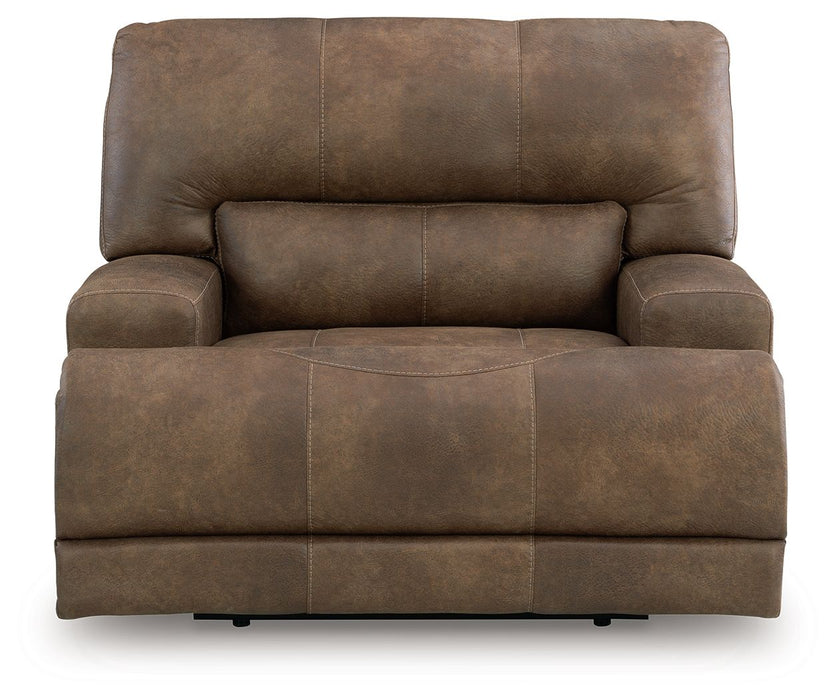 Beckley Place - Power Recliner With Adjustable Headrest - Earth