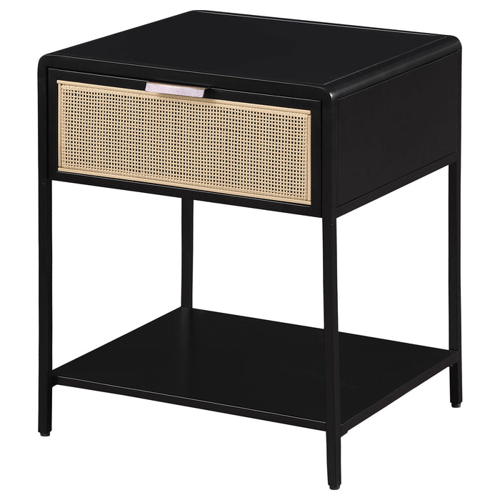 Duncan - 1 Drawer Bedside Table Furniture Max