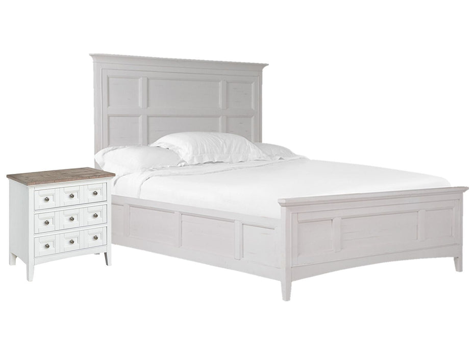 Heron Cove - Panel Bedroom Set - Two Tone Magnussen Furniture