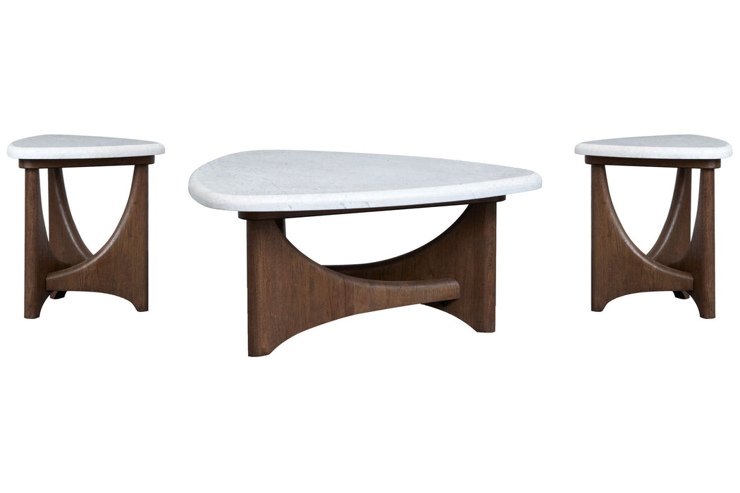 Arwen - Shaped Cocktail Table Set Magnussen Furniture